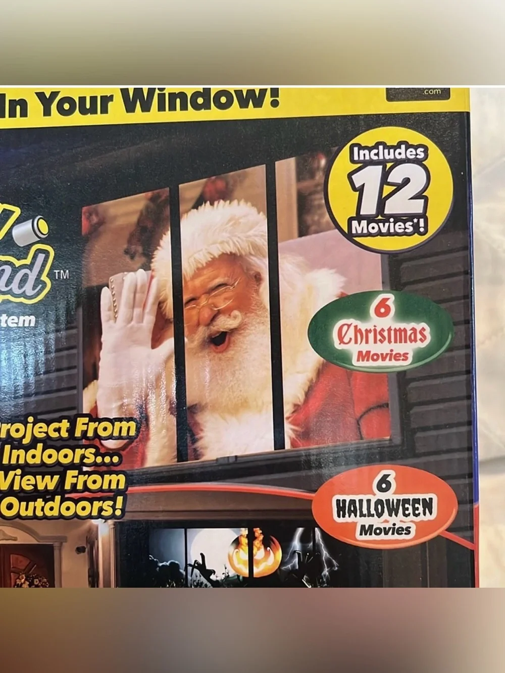Star Shower Window Wonderland Window Projector System By BulbHead  NWT